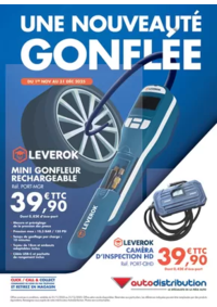 Prospectus auto distribution FONTENAY LE COMTE : Une Nouveauté gonflee