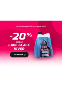 Prospectus Profil + PARTHENAY : Promo entretien : -20% sur le lave-glace hiver !