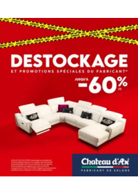 Prospectus Château d´Ax TOULOUSE : Destockage