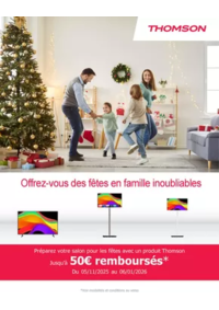 Prospectus Gitem Torigni-sur-Vire : Thomson Jusqu’à 50€ remboursés