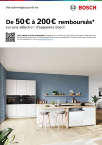 Prospectus Gitem Loches : Bosch De 50 € à 200 € remboursés
