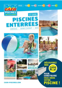 Prospectus Cash Piscine Lescar : PISCINES ENTERREES