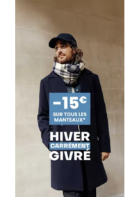 Prospectus Jules DOUAI : -15€ sur tous les manteaux