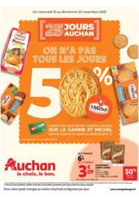 Prospectus Auchan Villeneuve-d'Ascq V2 : 25 JOURS AUCHAN, je fais le plein de bonnes affaires