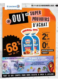 Prospectus E.Leclerc LES ANGLES : Oui aux super pouvoirs d'achat