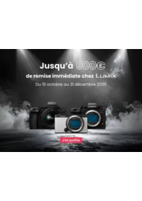 Prospectus PHOX Maubeuge : Jusqu'à 900€ de remise immédiate chez LUMIX
