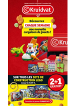 Prospectus Kruidvat : Découvrez CHAQUE SEMAINE une nouvelle cargaison de jouets !