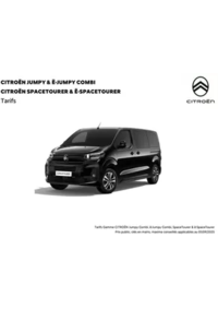 Prospectus Citroen MILLAU : Citroën Spacetourer Caractéristiques
