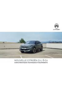 Prospectus Citroen MILLAU : Citroën Nouvelle C4 Caractéristiques